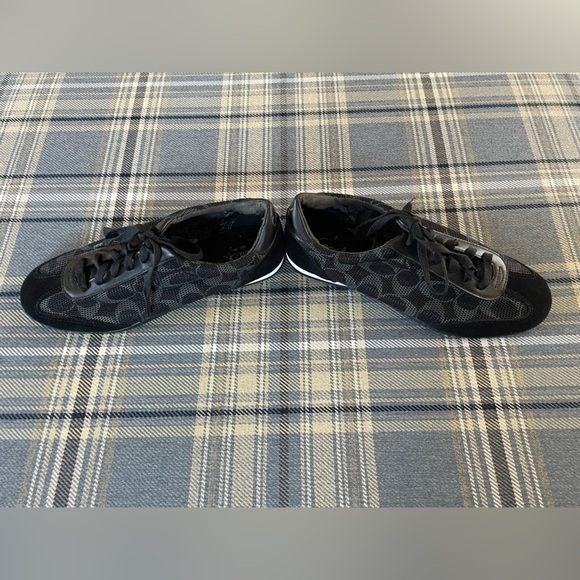 COACH Neala Mesh Casual Sneakers - Black - Picture 8 of 8